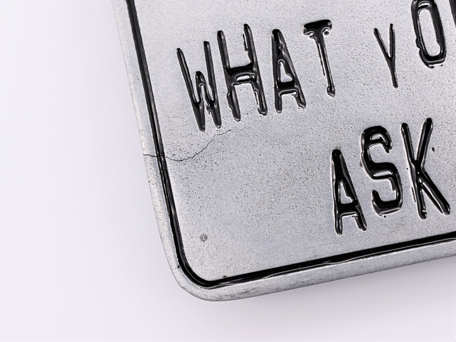 If you Don&rsquo;t See What You Want… Joke Funny Sexy Kink Belt Buckle