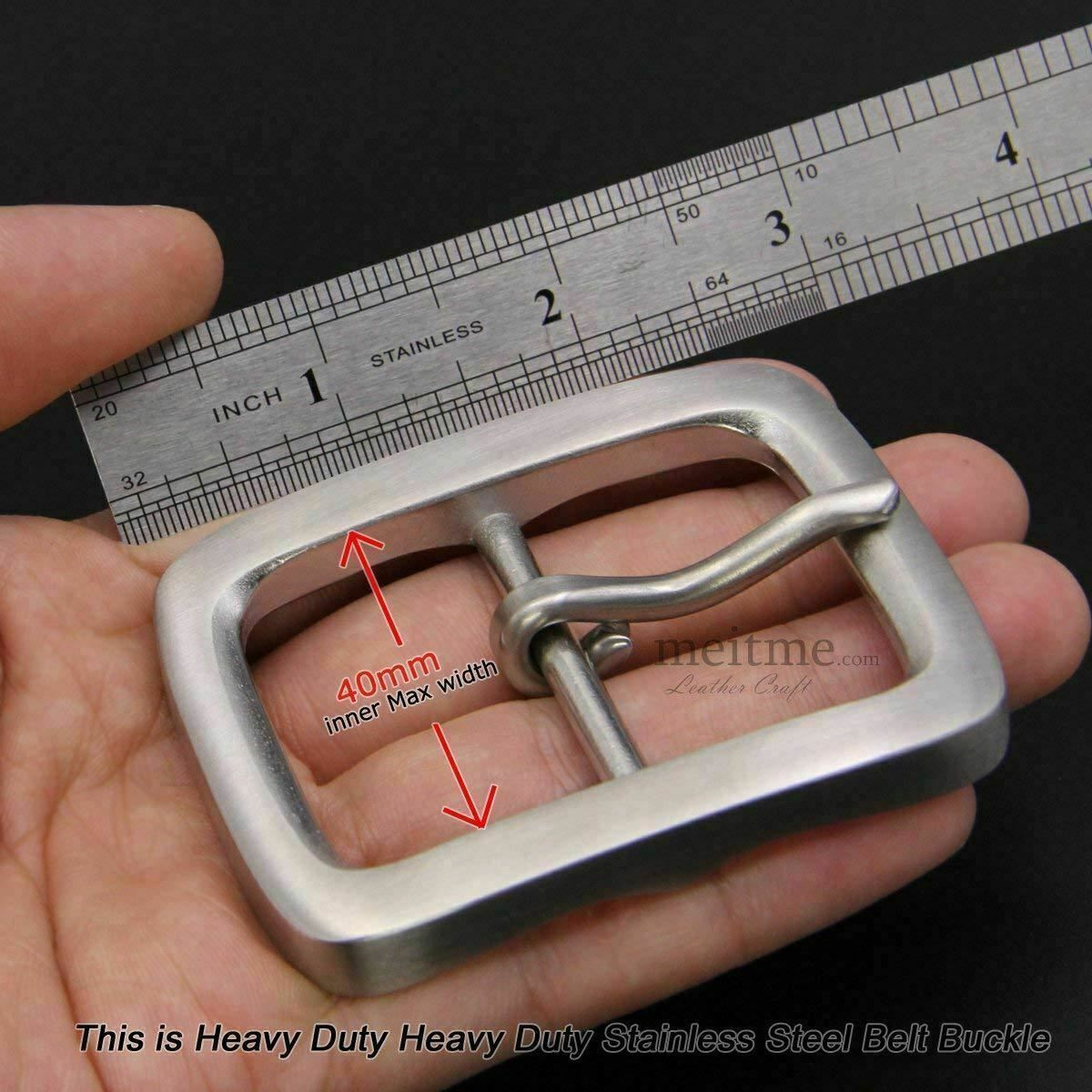 1.5 in Stainless Steel Belt Buckles Men&rsquo;s/Women&rsquo;s pin Belt Buckle – 2 style kit