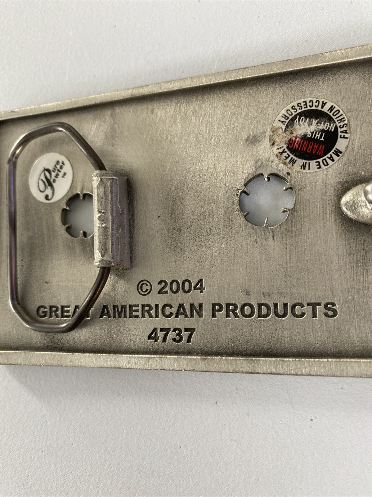 Cassette Belt Buckle “Get The Funk Out My Buckle” Great American Buckle Co.