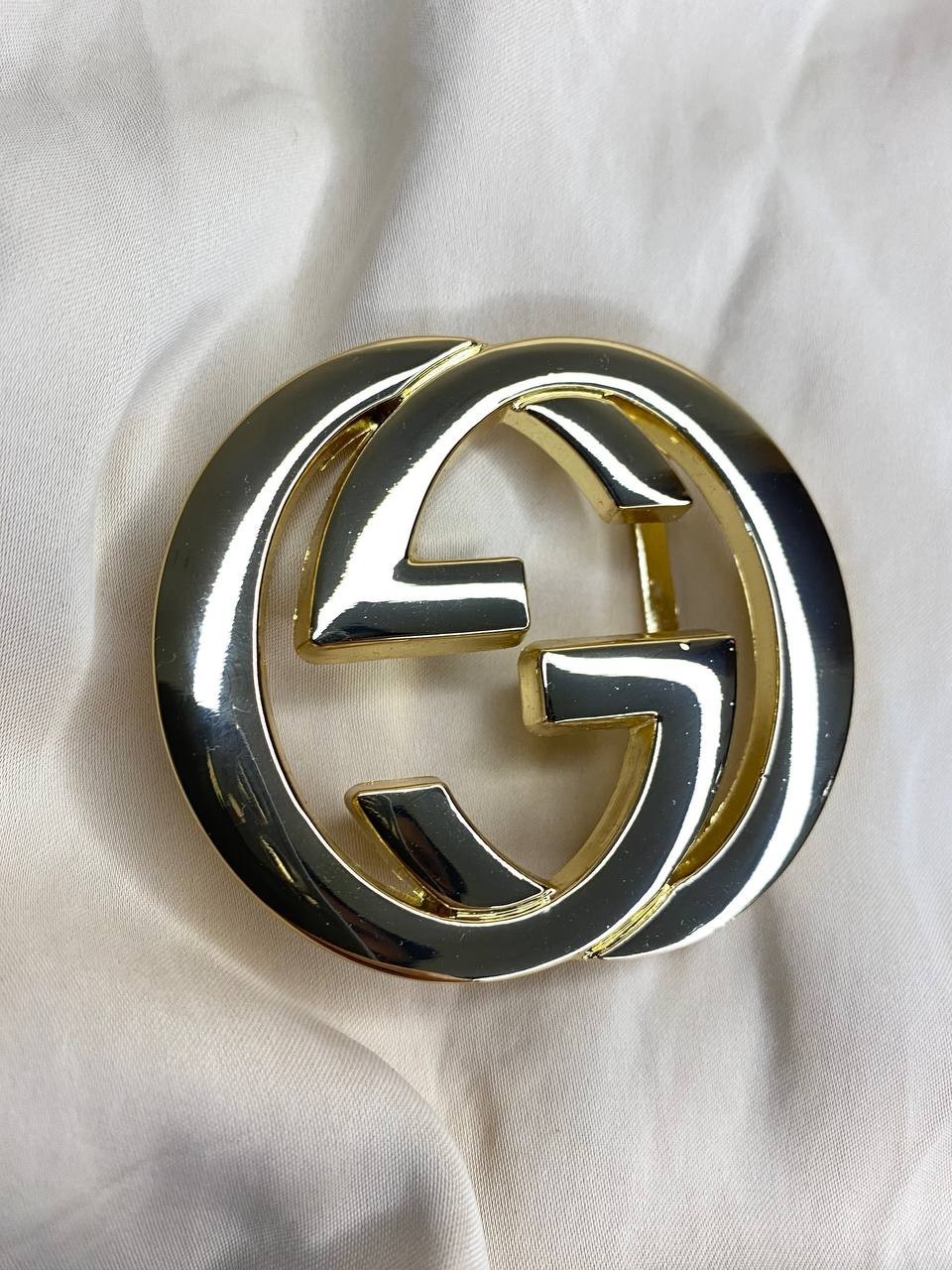 Double G 1.5` Belt Buckle Gold GG Logo 40 mm Replacement Buckle Designer Style