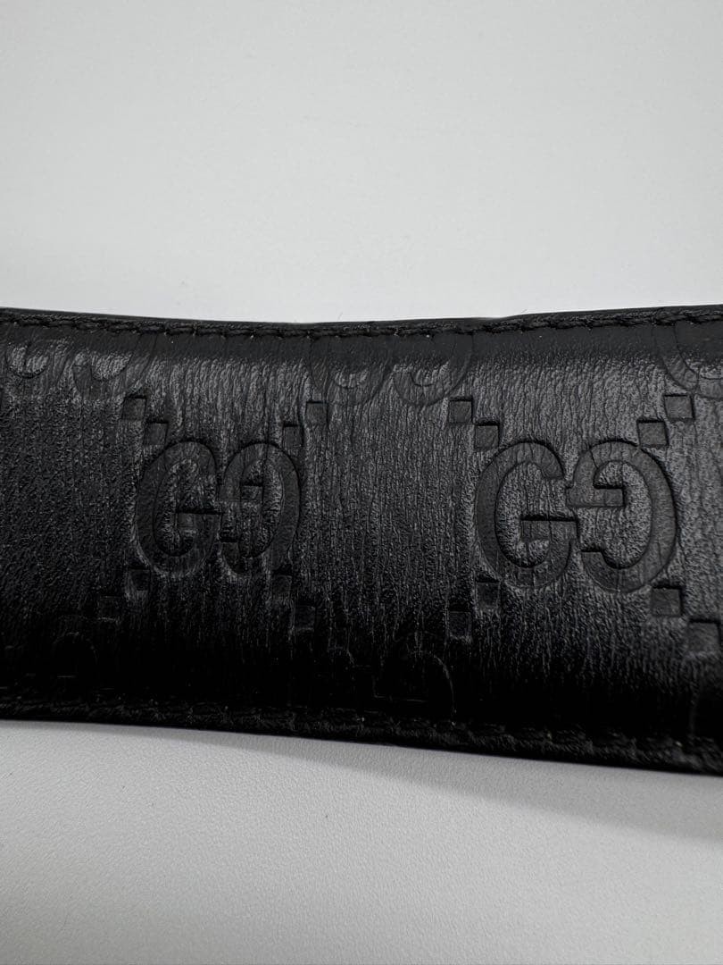 GUCCI Pre-Owned Black Belt 94Cm
