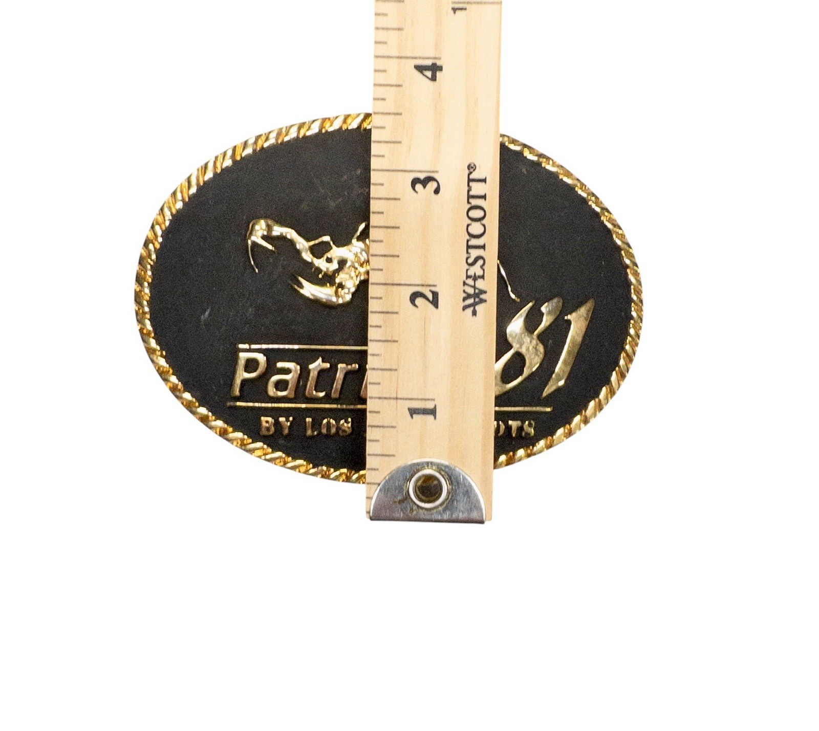 Los Altos Boots Patrulla 81 Scorpion Extra Large Western Belt Buckle