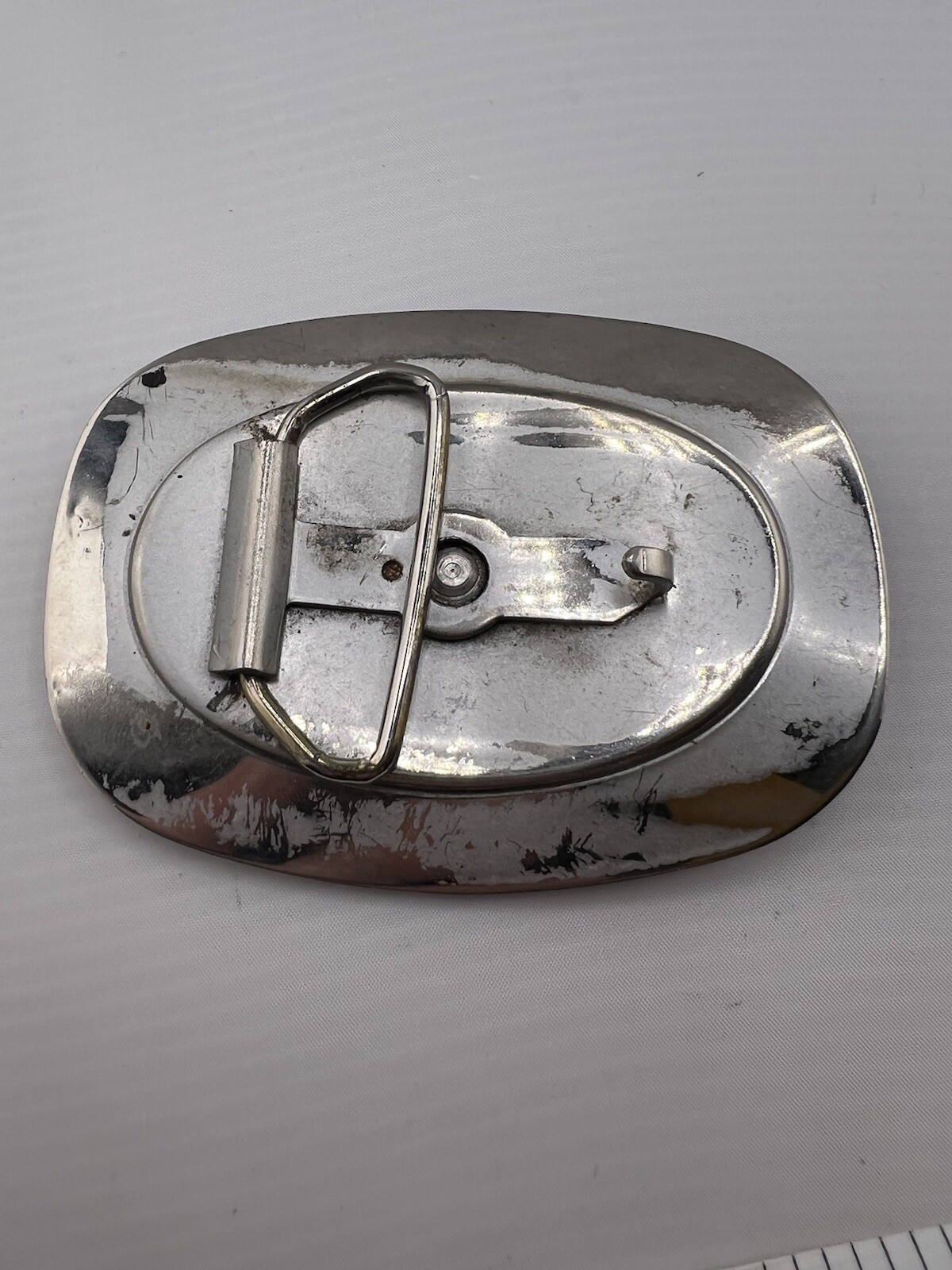 Reining Western Belt Buckle Rodeo Silver And Black
