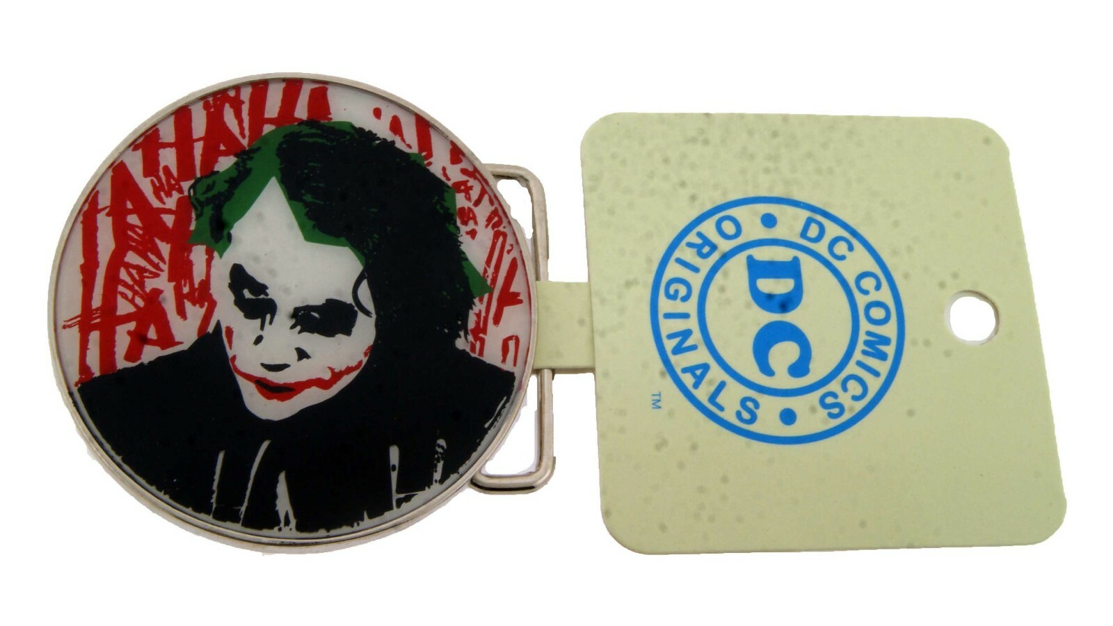 Batman Joker Villain Belt Buckles Keychain Necklace Halloween Party Mens Costume