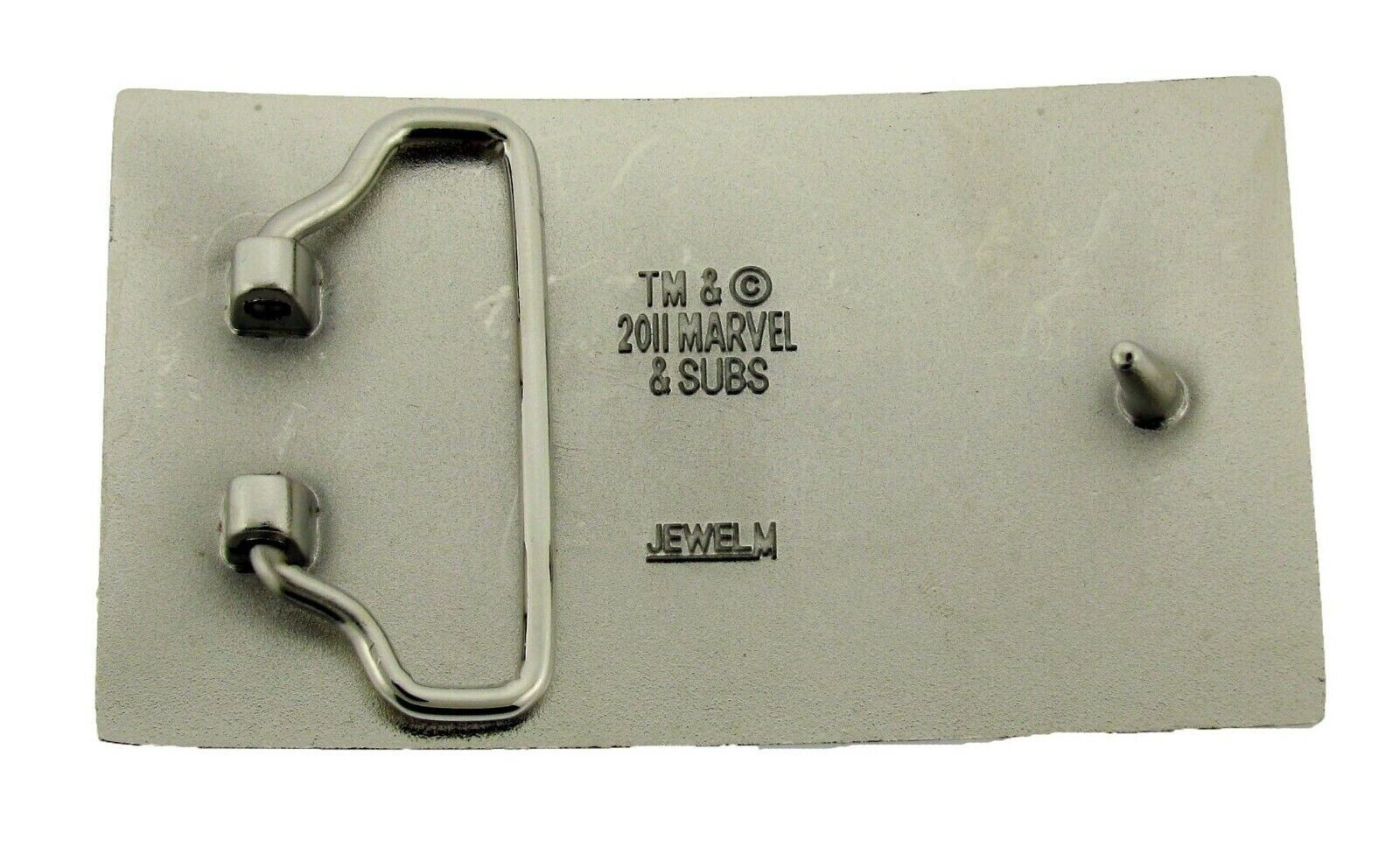 The Mighty Thor Silver Belt Buckle Marvel Comics Hammer Logo Officially Licensed
