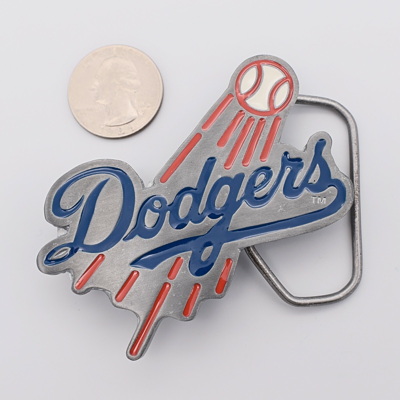 Los Angeles Dodgers Baseball Team Belt Buckle (New)