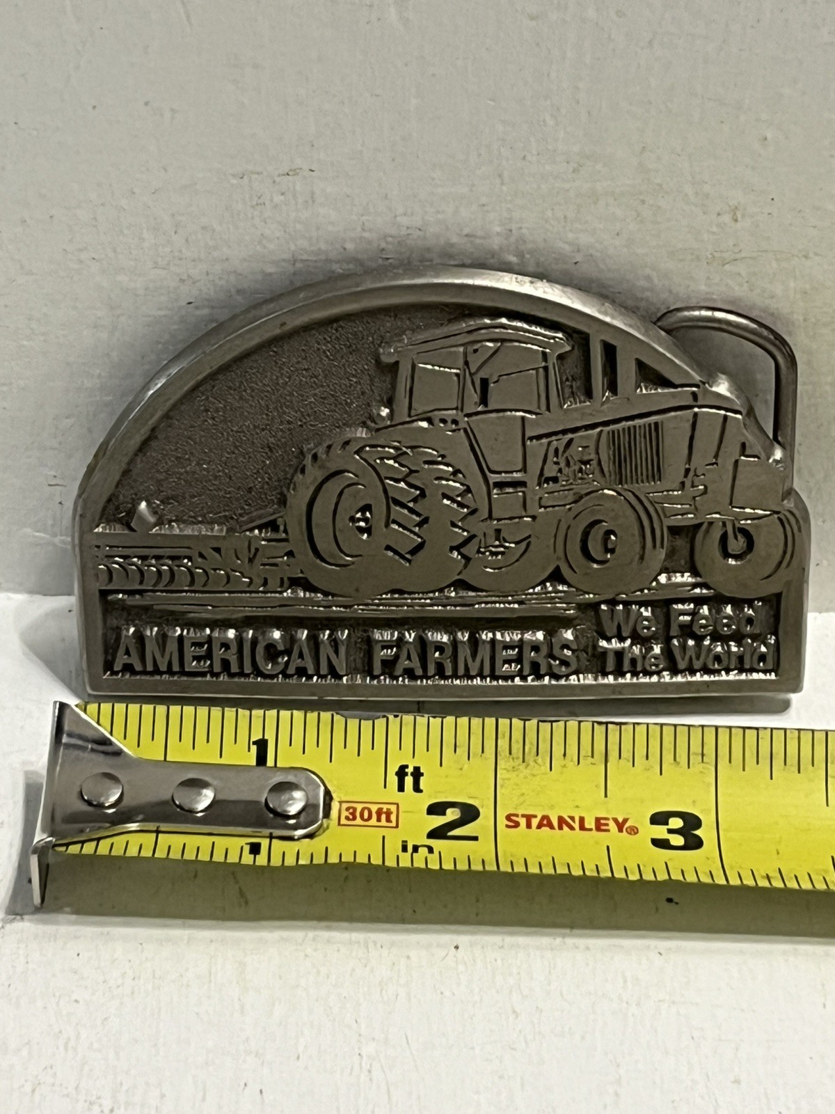 – Belt Buckle Tractors Farming Themed Country Western
