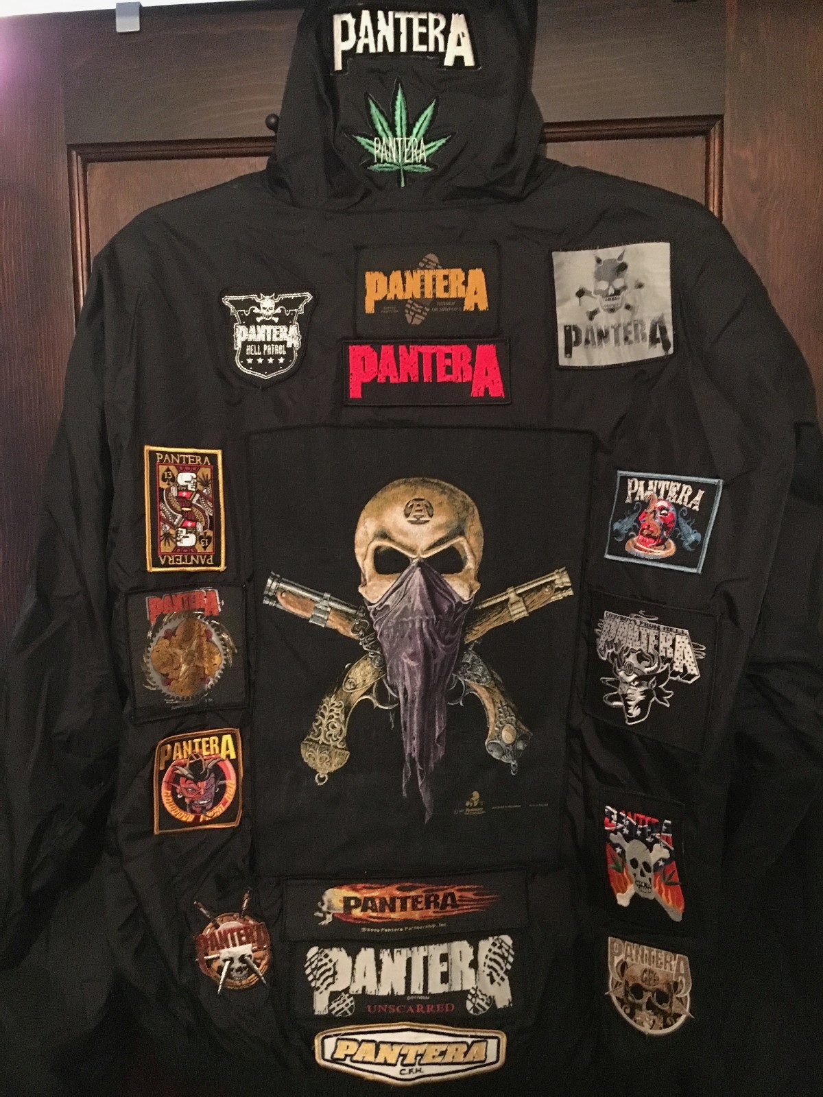 Pantera Belt Buckles Dimebag Darrell Jacket (signed) Flags, Buttons, Hat,