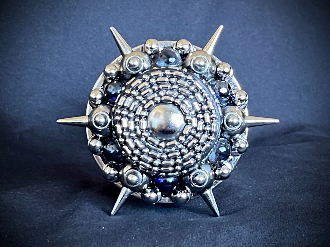 Celestial Engine – Industrial Sci-Fi Wearable Art Belt Buckle – Darren McNeese
