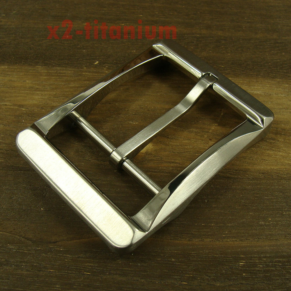 Titanium anti-allergy Tongue Pin Hippie Belt Buckles for 38mm width belt XZ467