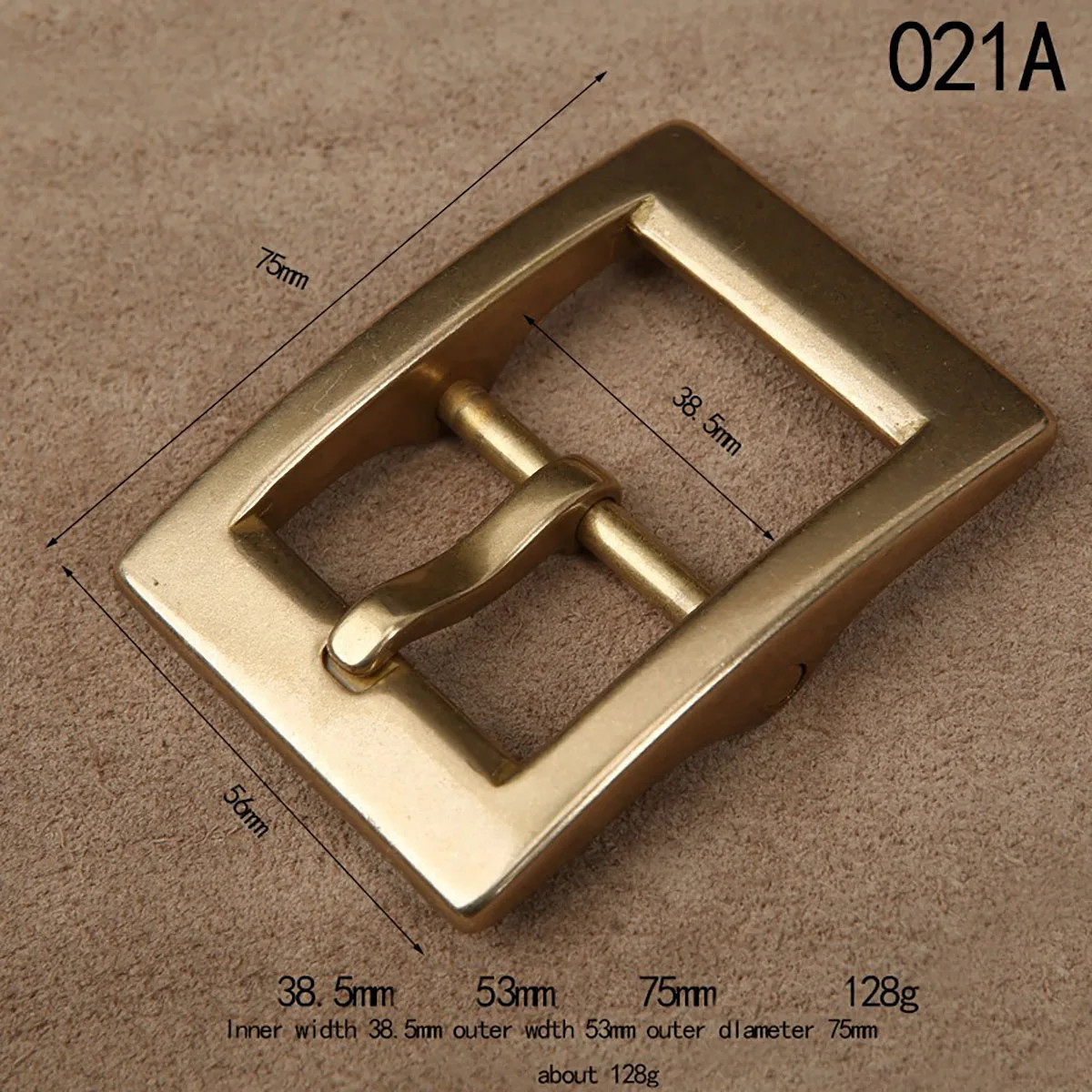 Retro Style Solid Stainless Steel/Brass Belt Buckle for Making Belt Accessories