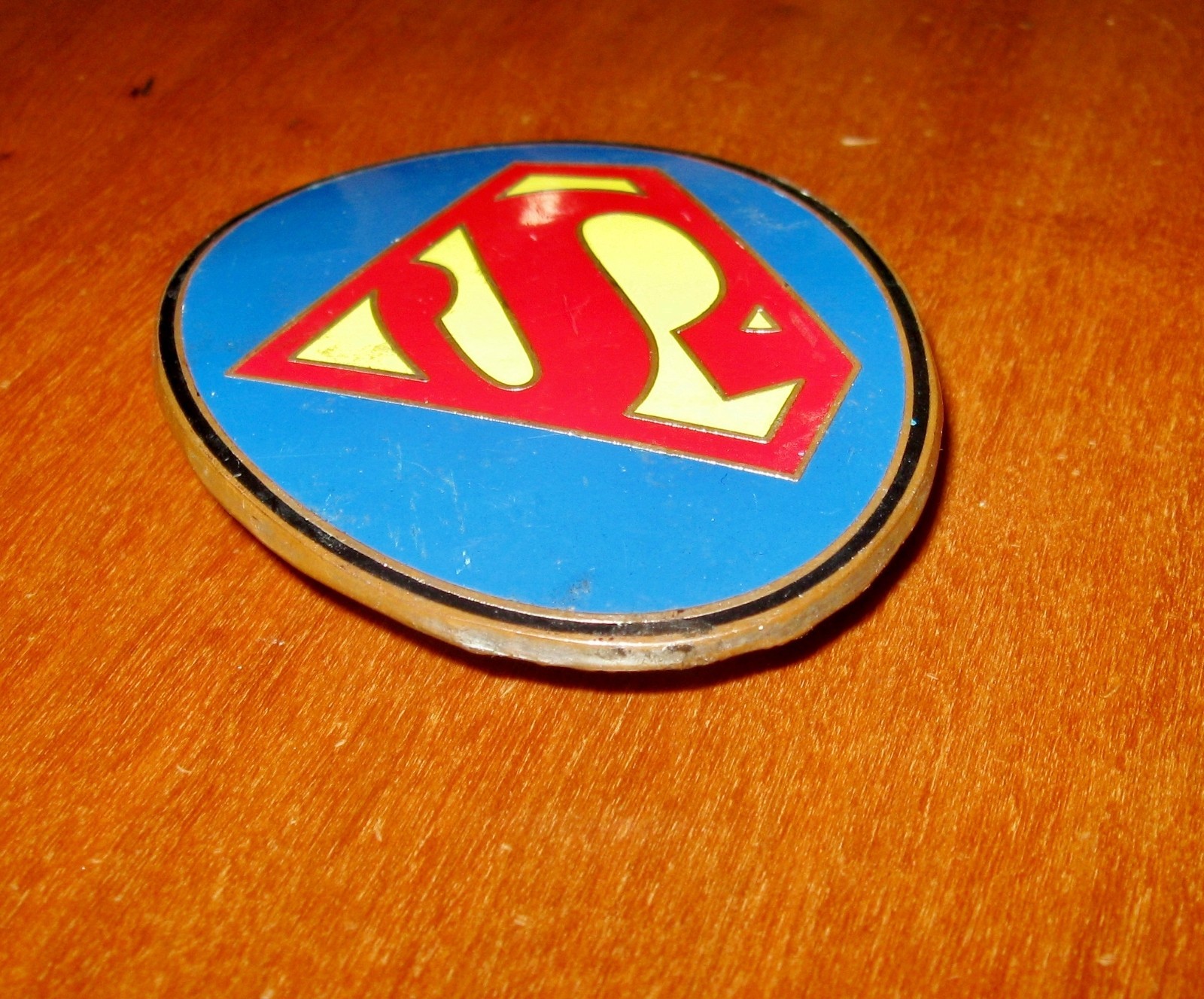 DC Comics Superman Buckle GTO Design Studio Superman Logo Super Hero Belt Buckle