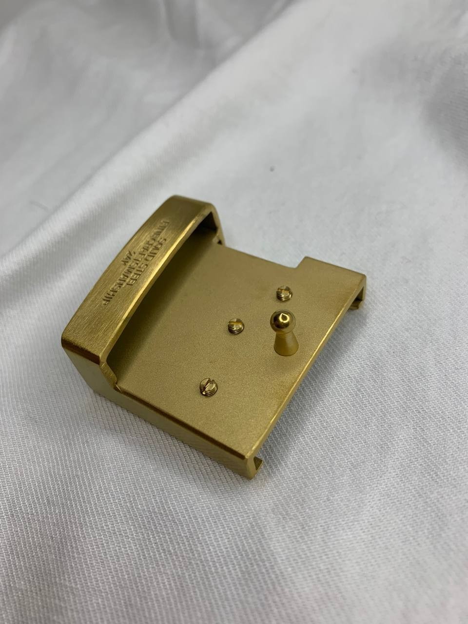 Louis Vuitton LV Monogram Belt Buckle Gold Tone Initiales Replacement Buckle