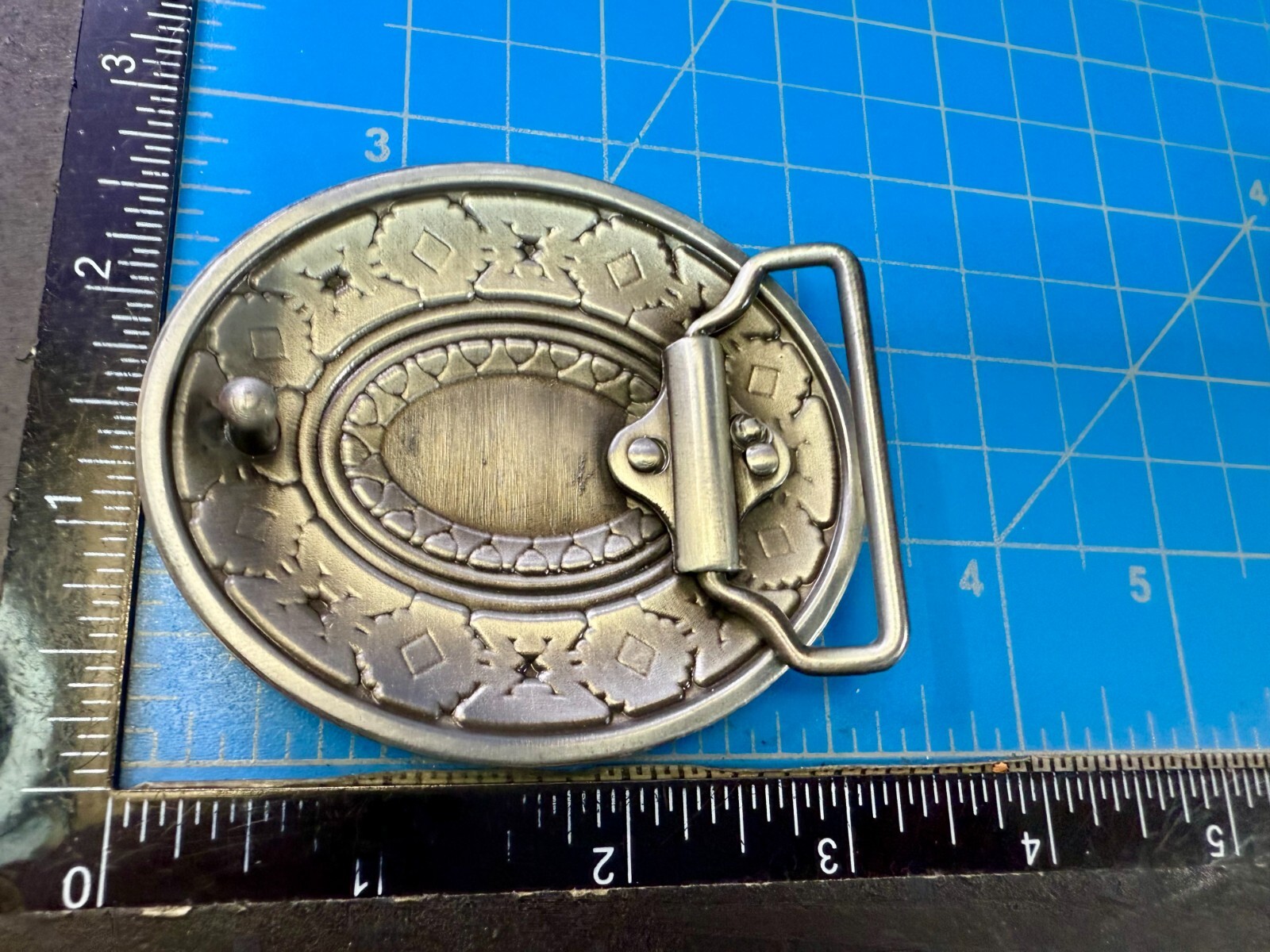 Southwestern Style Native Indian Tribal Art Pattern Enameled Colors Belt Buckle