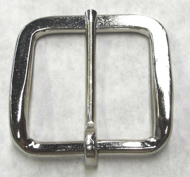 Lot of 100 Pieces Plain Belt Buckles 1-1/2&Prime; inch Black Nickel Plated Steel 1.5&Prime;