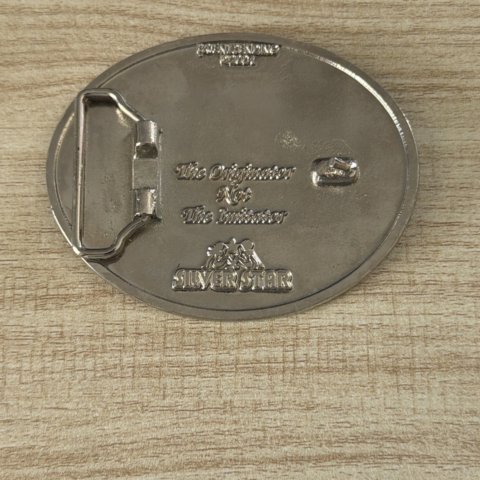 Silver Star Naked Ladies Belt Buckle 2004 The Originator Not The Imitator