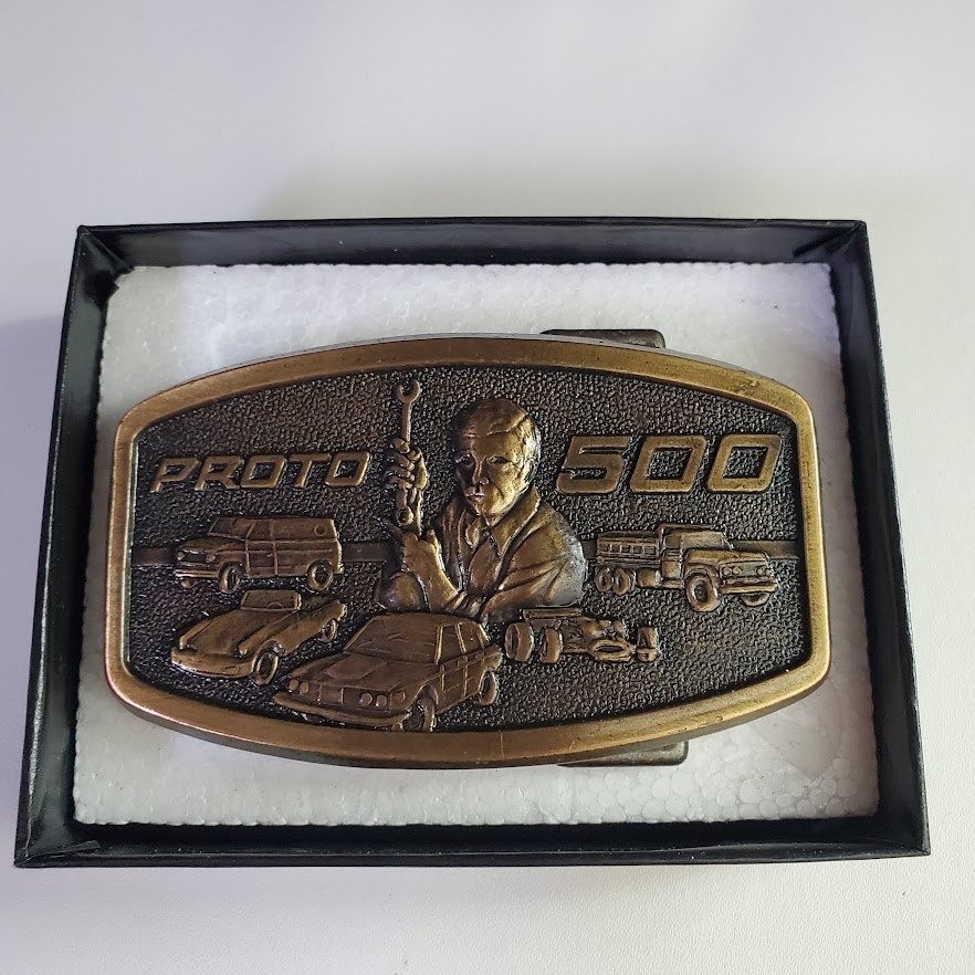 Proto 500 Limited Edition Commemorative Belt Buckle Professional Mechanic Brass