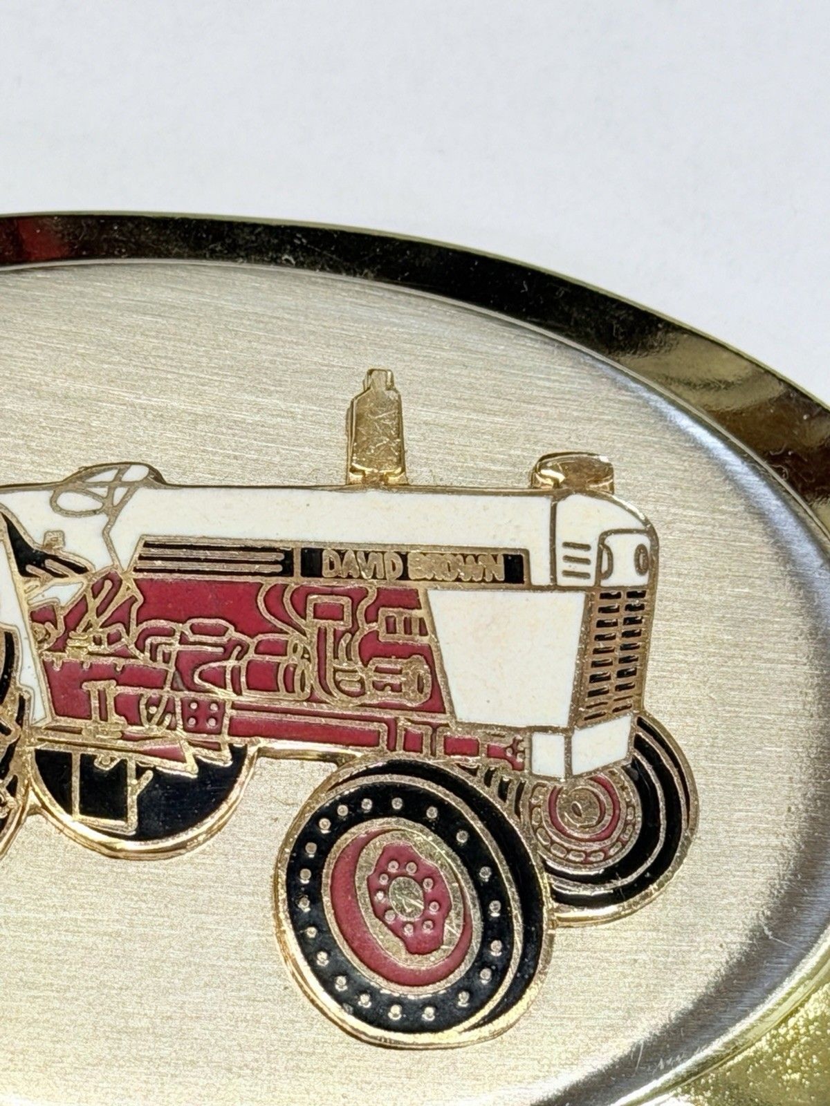 Case David Brown Tractor Belt Buckle 1970&rsquo;s 4600 3800 885 1200 1210 1212 1290