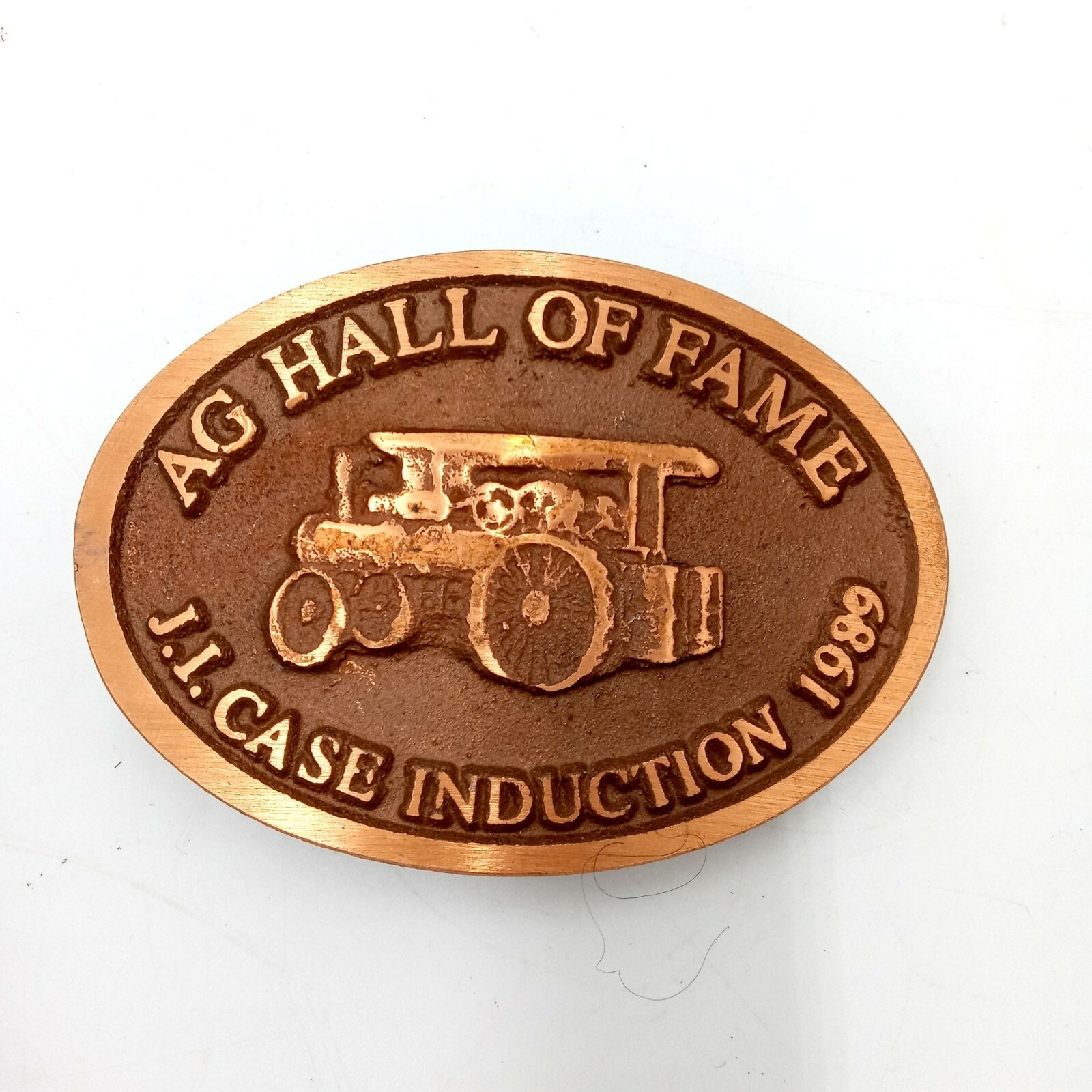 Case Tractor Belt Buckle Ag Hall Of Fame 1989 Limited Edition Agriculture Farm
