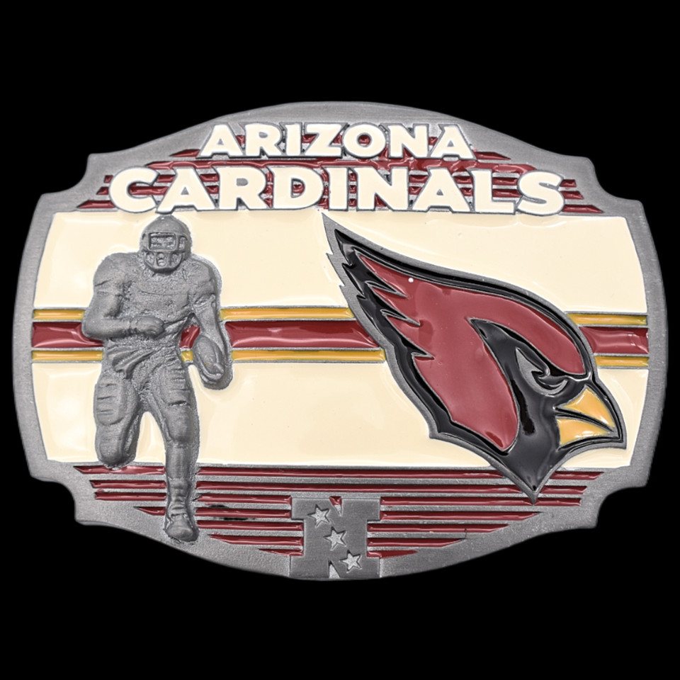 Arizona Cardinals Player NFL Football Team Belt Buckle (New Old Stock)