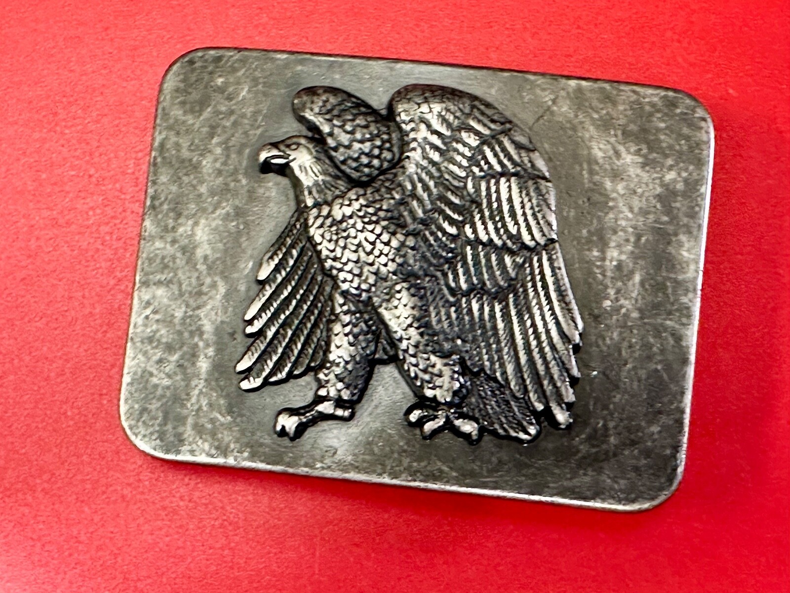 American Eagle Ready To Fight! Patriotic Usa Pride Belt Buckle