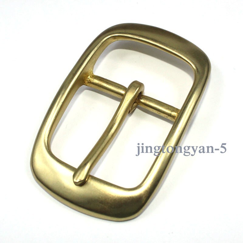 Solid Brass Belt Buckle Men&rsquo;s Pin Belt Buckles Fits For 1.5 inches Belt