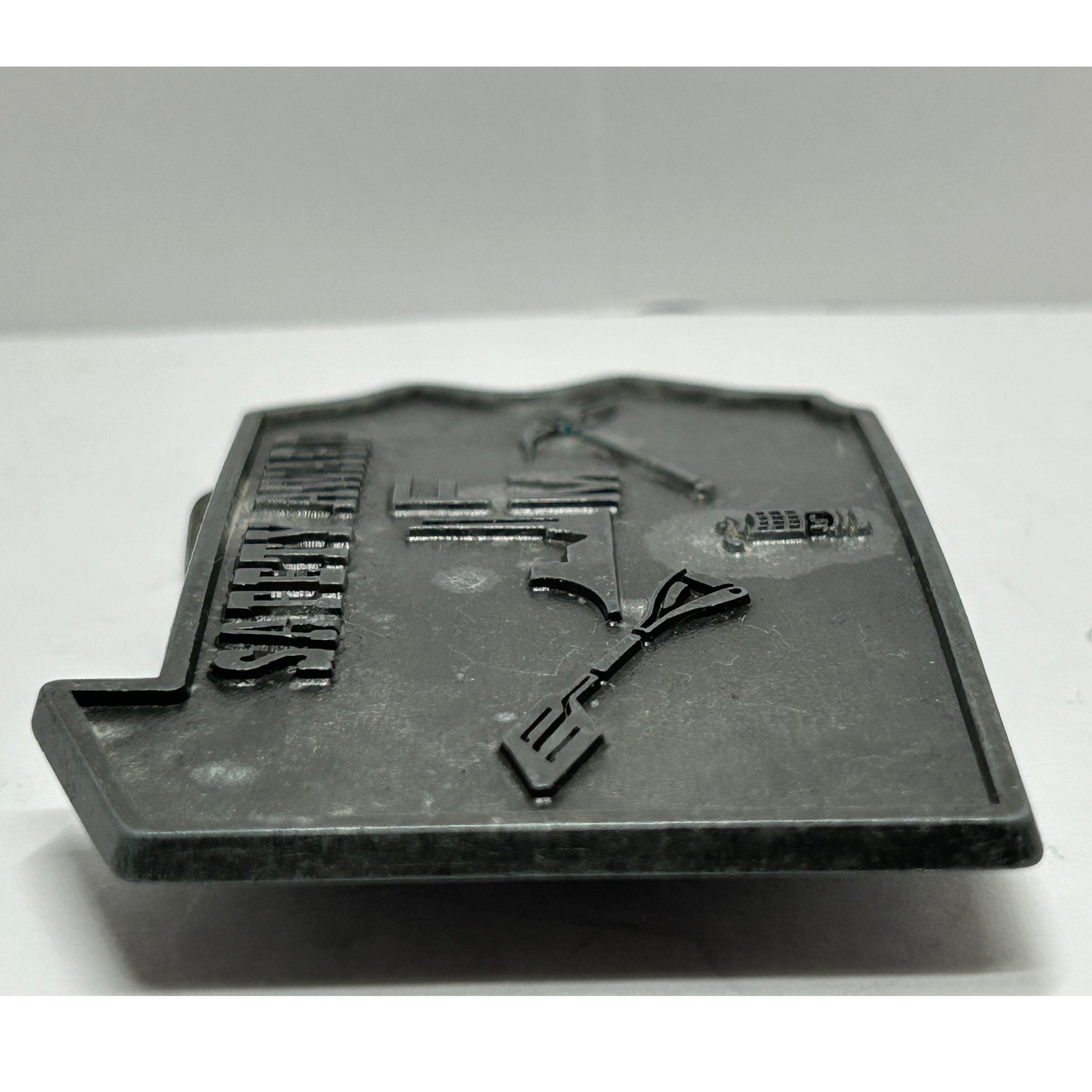 Pennsylvania State Shape Safety Award Belt Buckle Industrial Mining