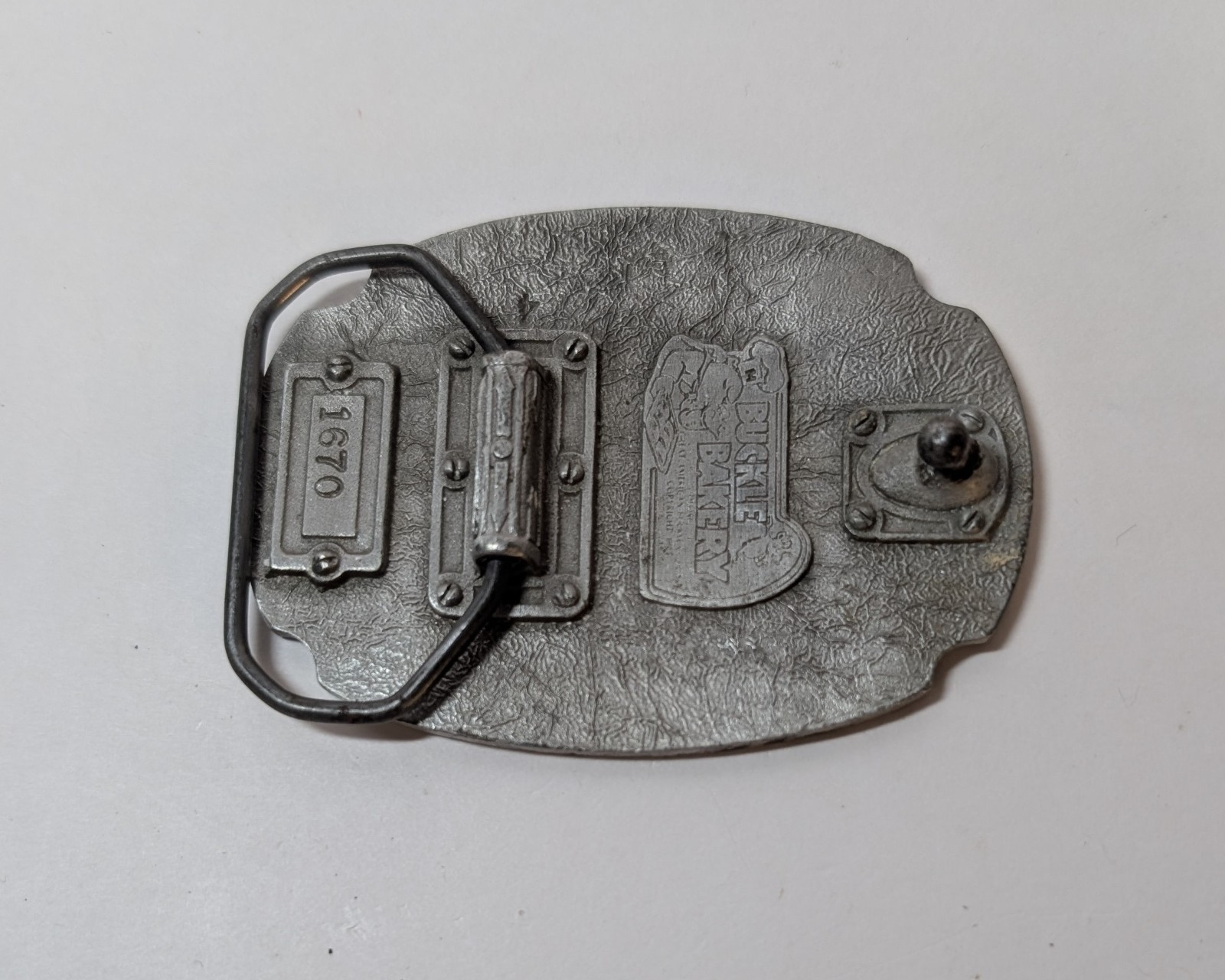 Enamel Firefighter Belt Buckle
