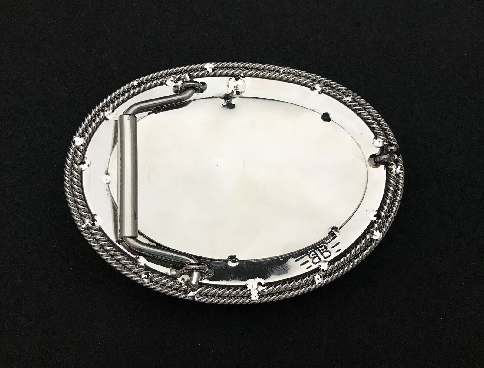 (MADE BY ORDER)MEN BELT BUCKLE HANDMADE STAINLESS STEEL WESTERN STYLE GUN KIMBER
