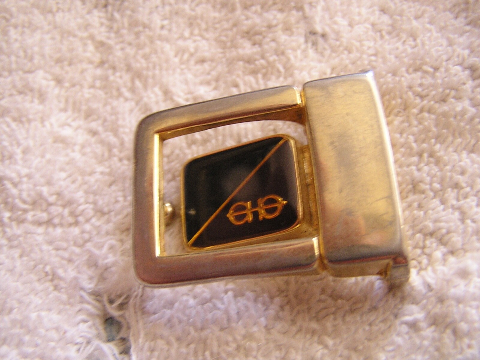 Art Deco Belt Buckle Taiwan ROC