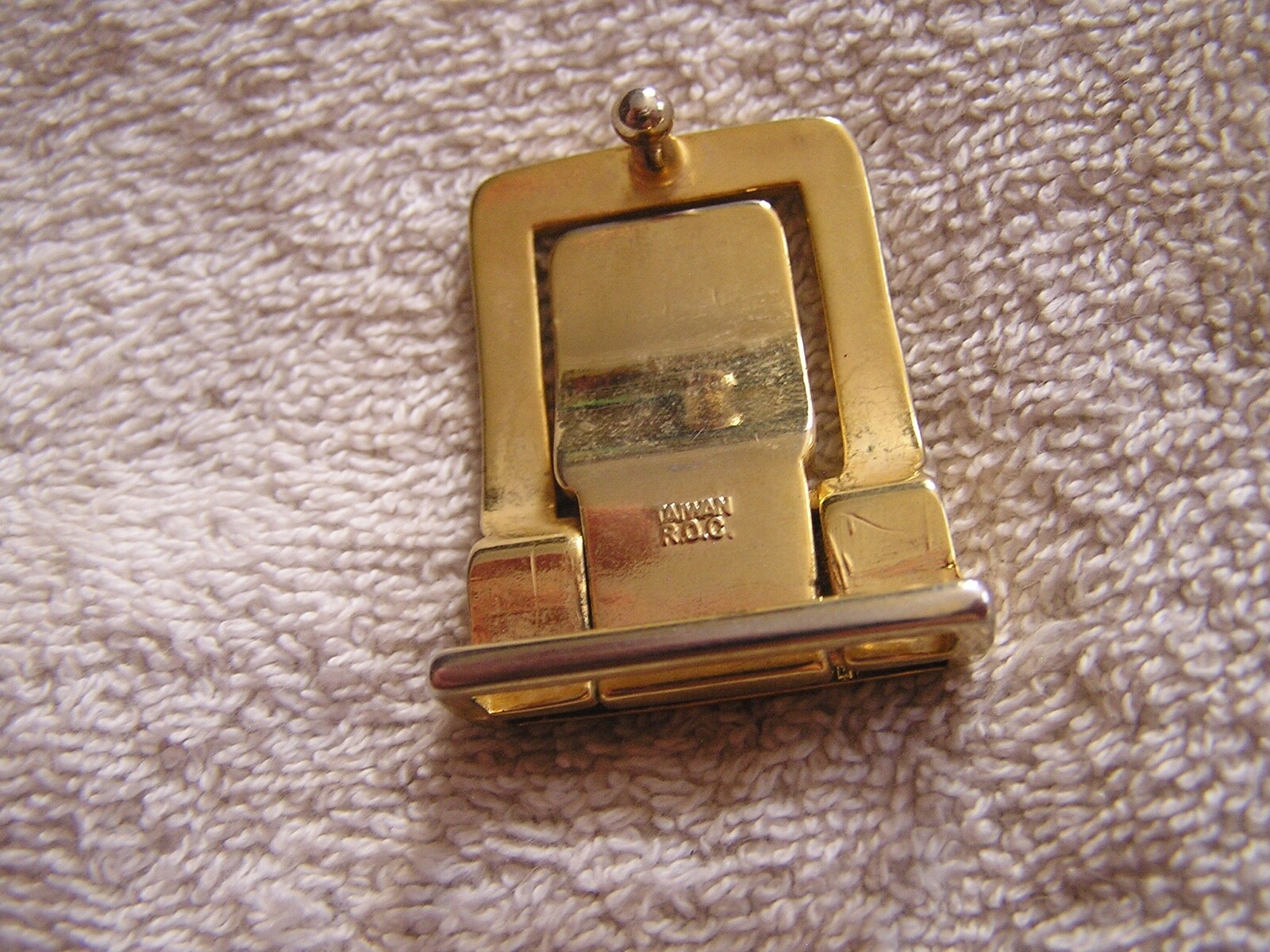 Art Deco Belt Buckle Taiwan ROC
