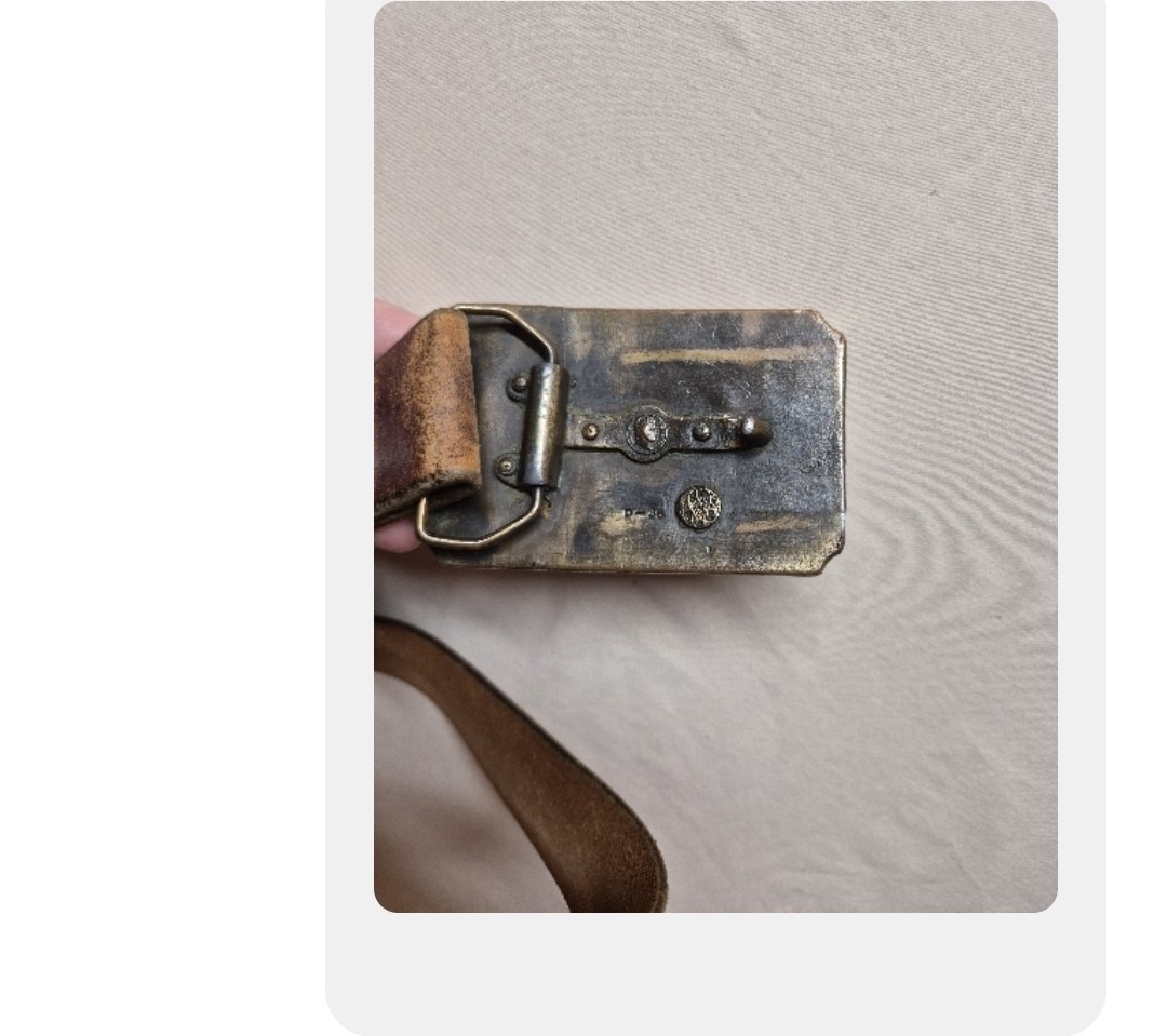 Vintage Committee of Vigilance San Francisco 1856 Belt Buckle