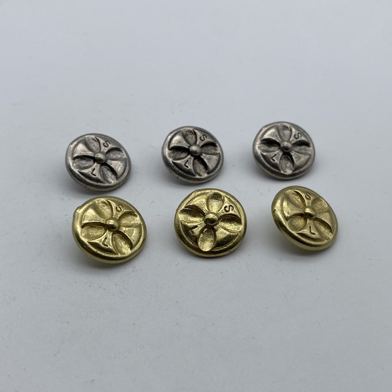 Cross Design Sewing Button,Clothing Shank Button,Brass Sewing Button lot