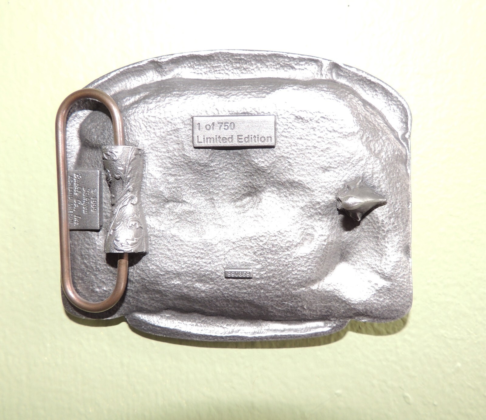 Limited Edition 1 of 750 Belt Buckle Rocky Mountain Brake 2000 Casper WY Elko NV