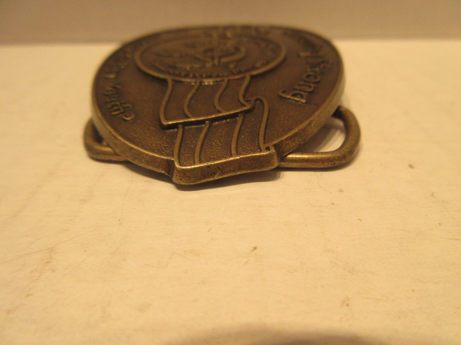 Running Strong for American Indian Youth Belt Buckle Billy Mills 10K 40th Anniv