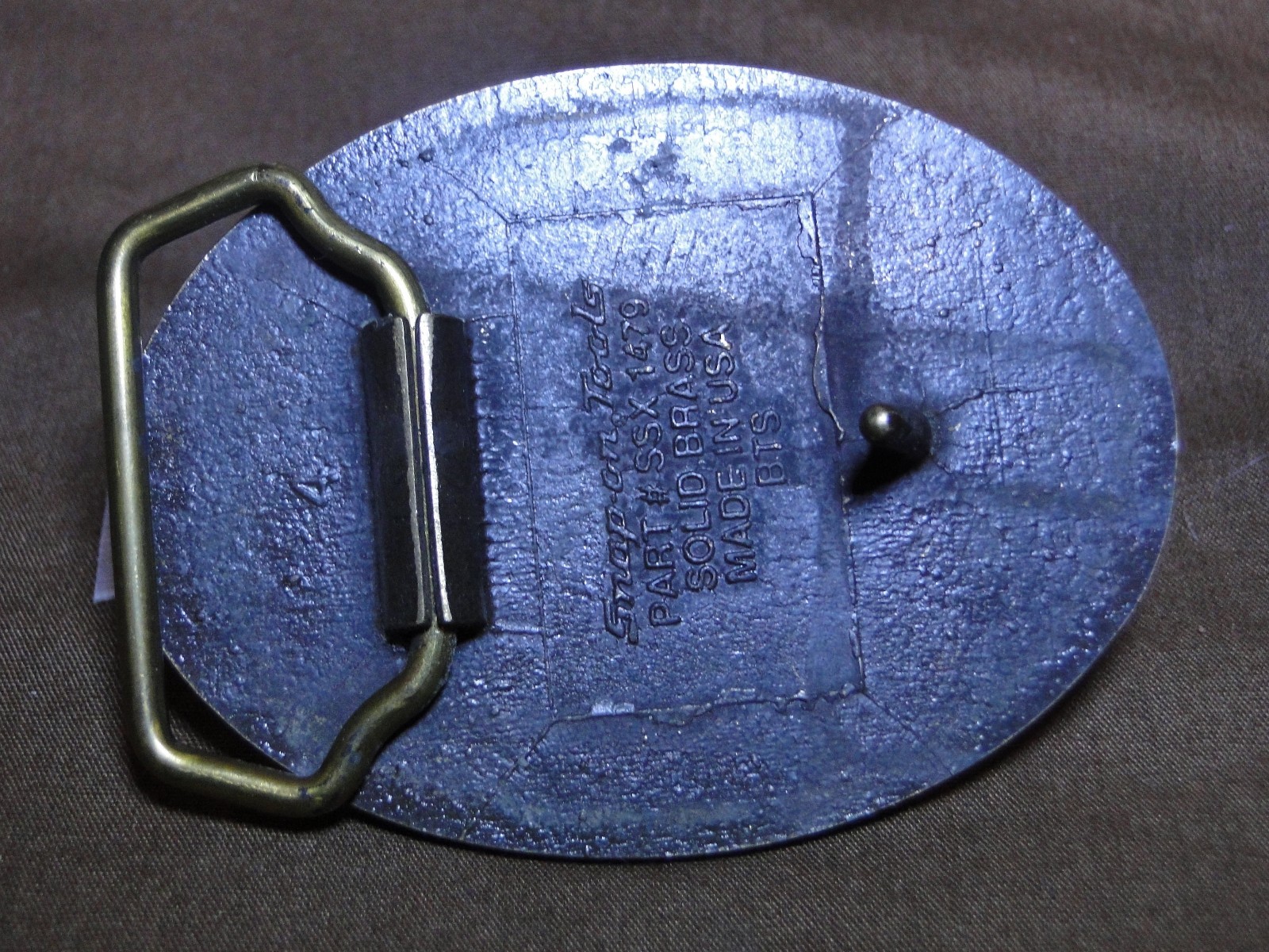 Belt Buckle – Snap On 90sBig Time – Building the Future Together – BTS – 3.25 »x