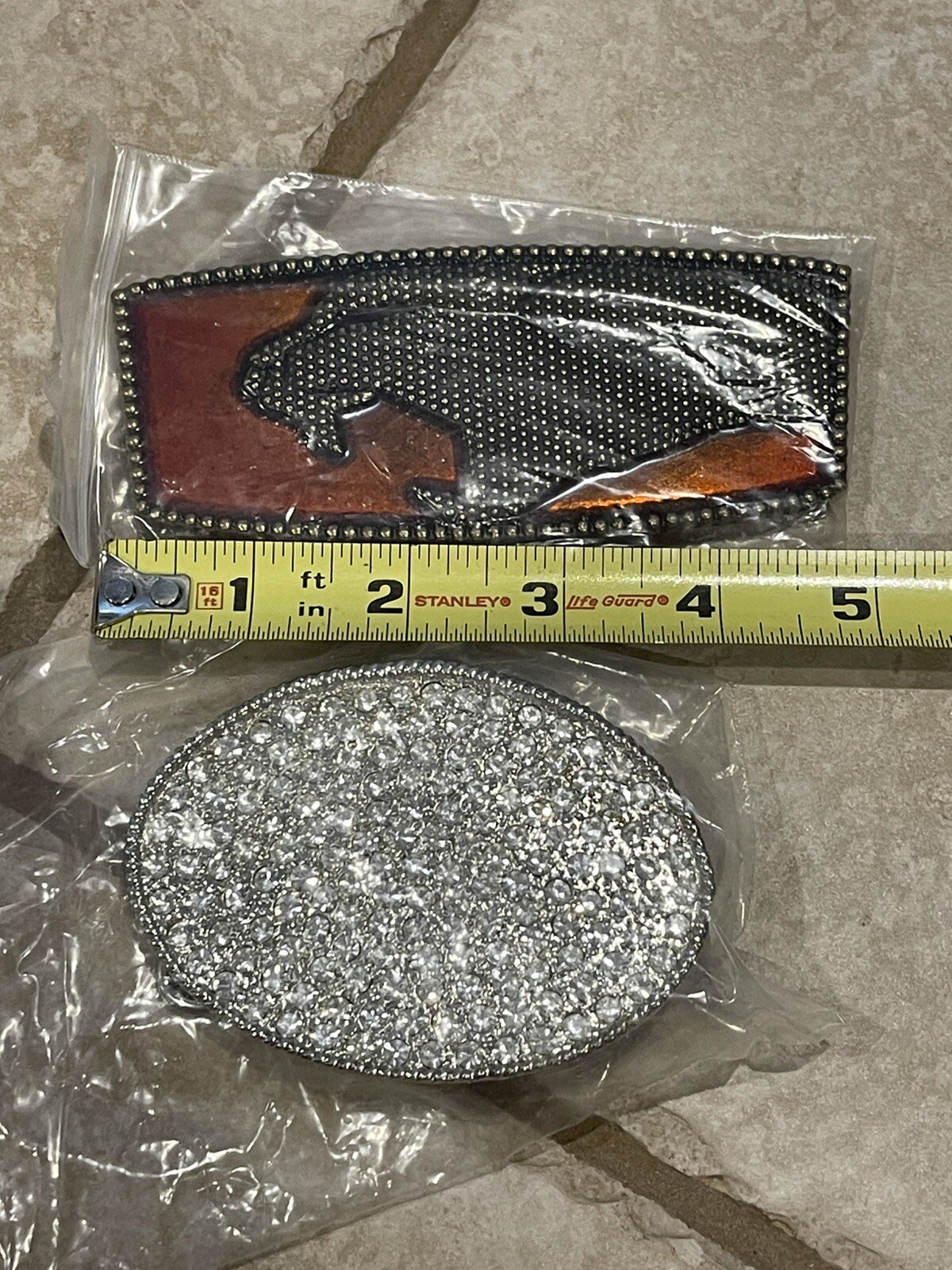 New Blinged Out Belt Buckle And Jaguar Belt Buckle