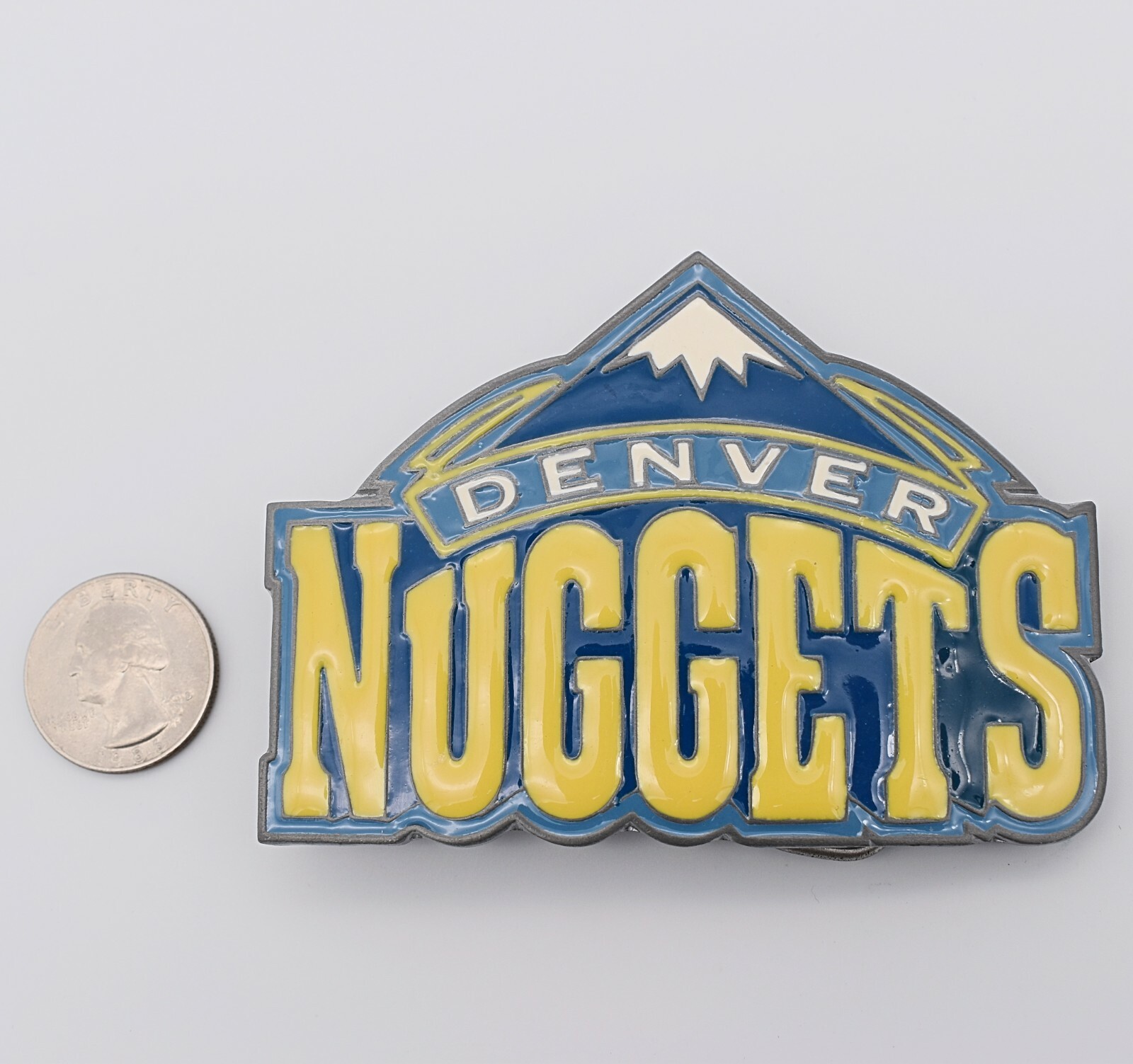 Denver Nuggets Basketball Team Belt Buckle (New)