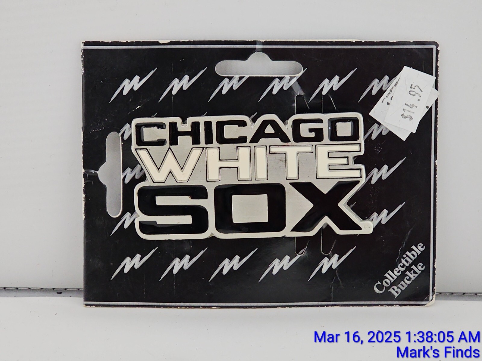 Chicago White Sox MLB Major League Baseball Team Belt Buckle New Old Stock