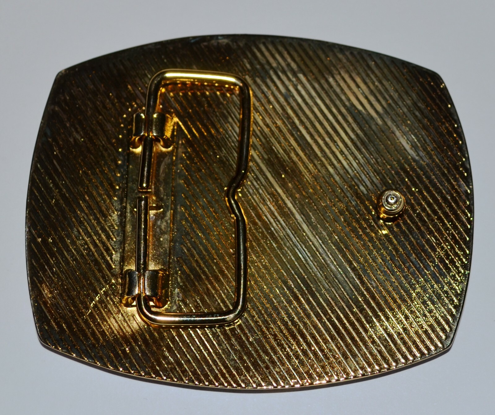 STATUE OF LIBERTY METAL BELT BUCKLE 100TH ANNIVERSARY