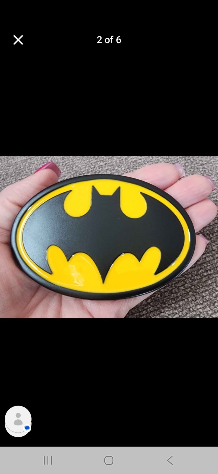 DC Comics Batman Logo Black Yellow Belt Buckle Men Western Superhero Metal
