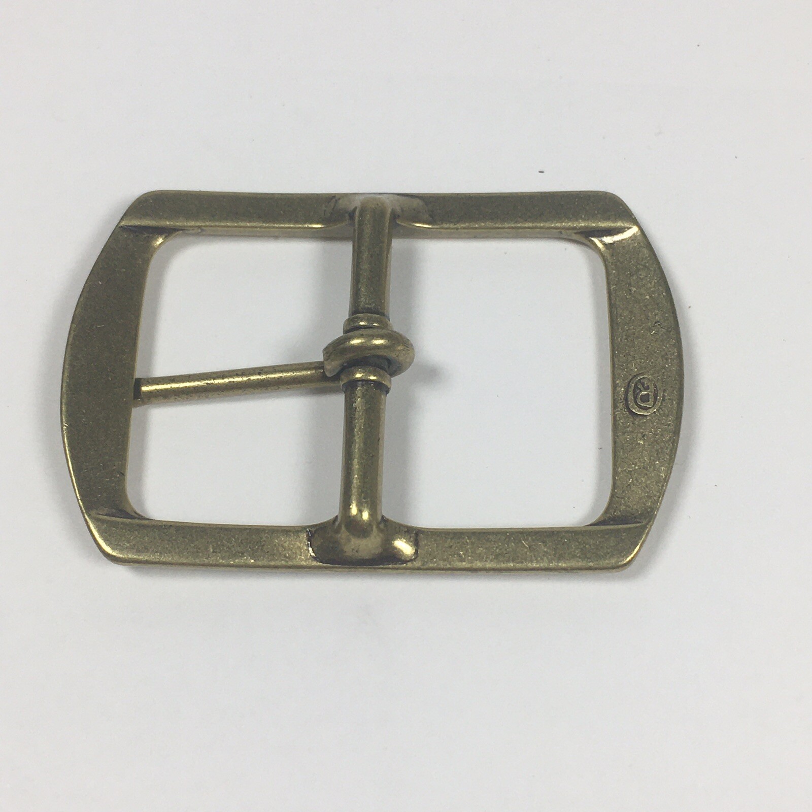 Vintage Replacement Belt Buckle Fits 1.2&Prime; Simple Basic Brass 2A