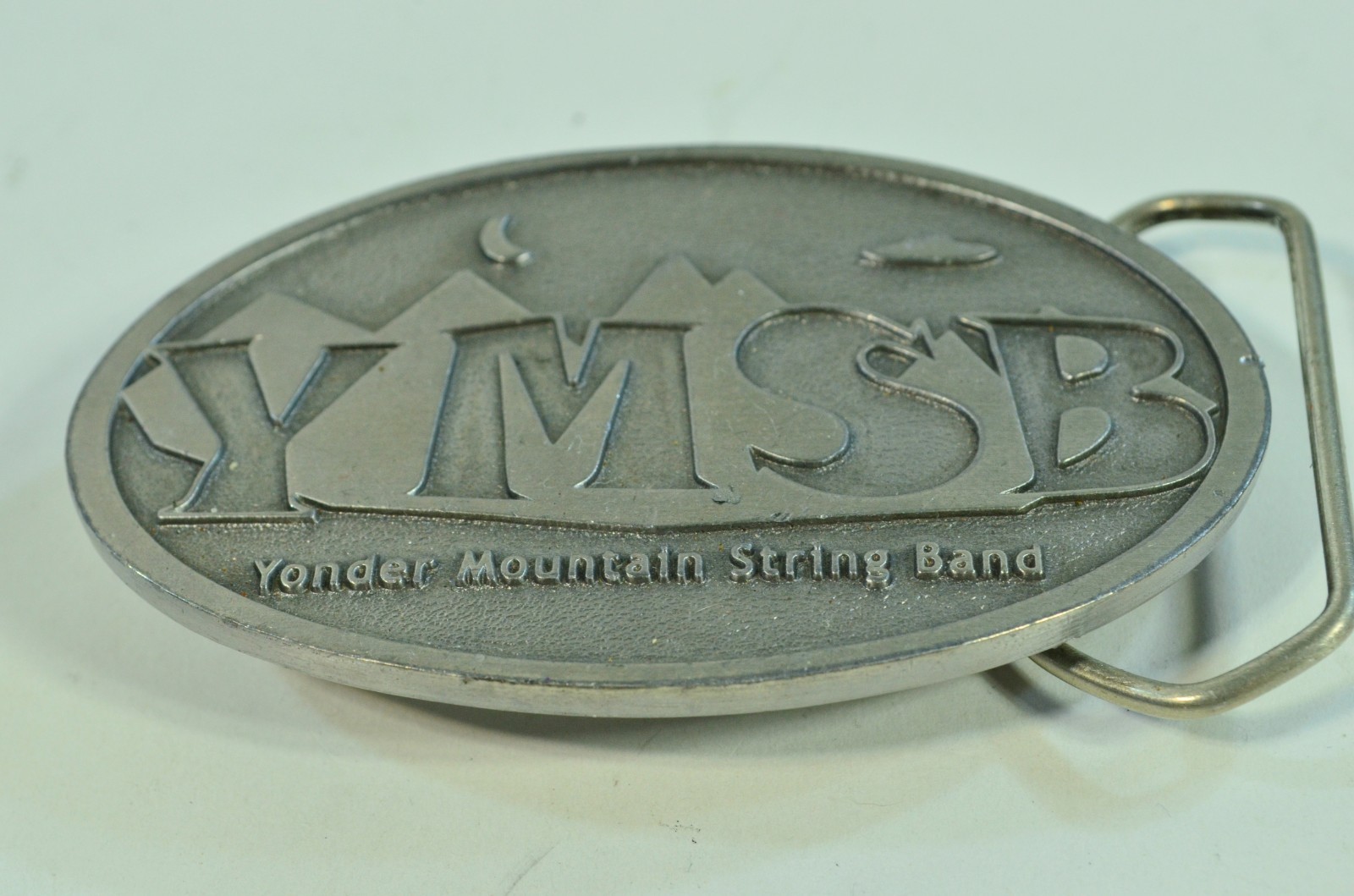 Yonder Mountain String Band Bluegrass Nederland Colorado Belt Buckle Rare