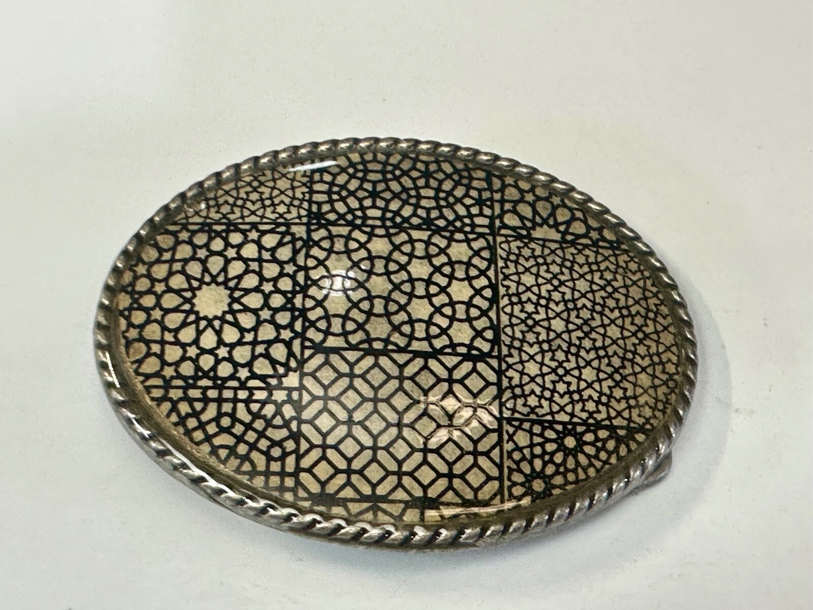 Trippy Multi Pattern Design What I Call Retro Wallpaper Belt Buckle By Ivan
