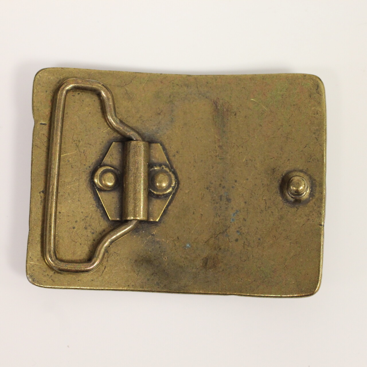 Double Anchor Belt Buckle, Antique Brass Belt Buckle for 4cm Interchangeable Belt