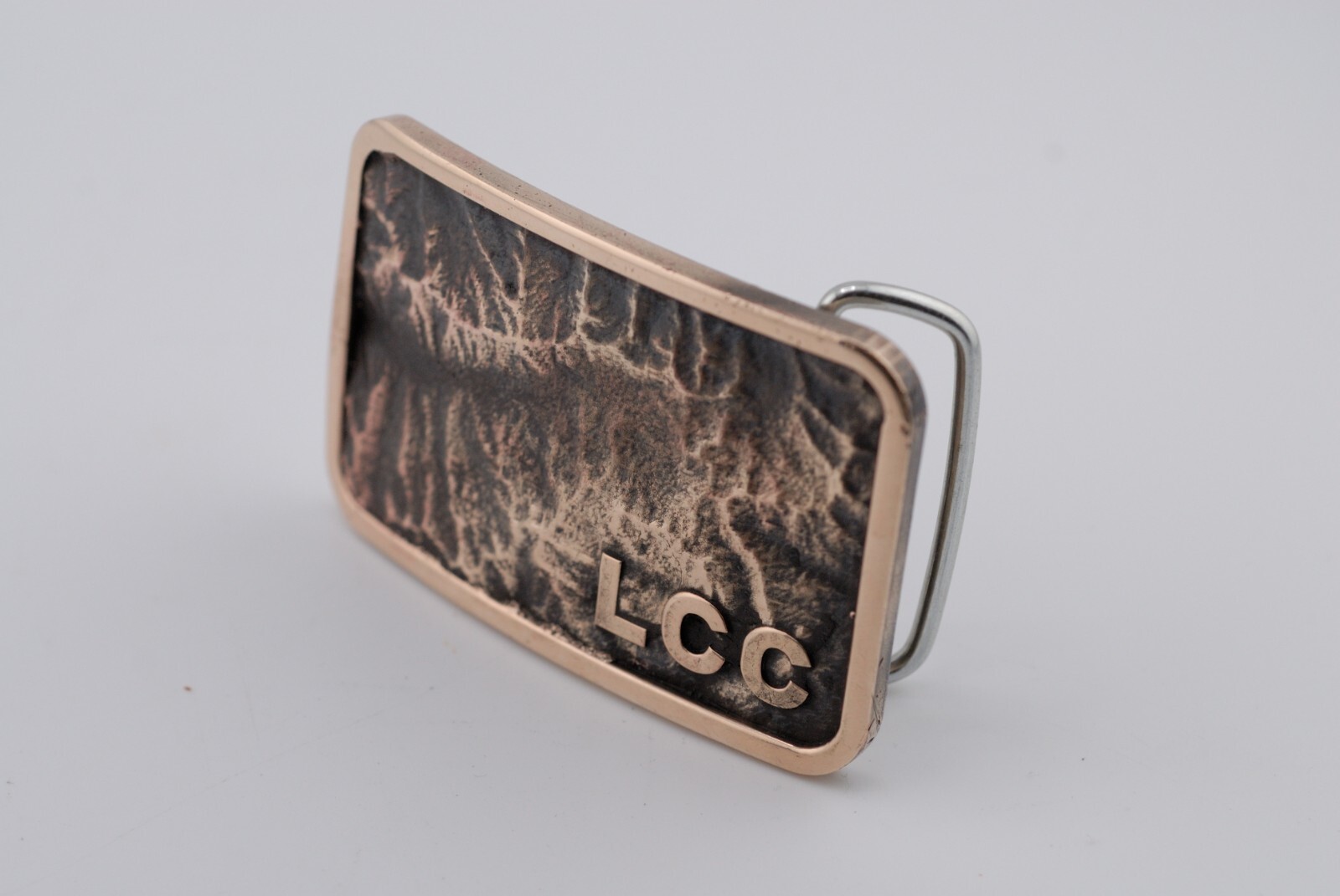 Little Cottonwood Canyon Topographic Belt Buckle | Hand Poured Bronze | 3D Map
