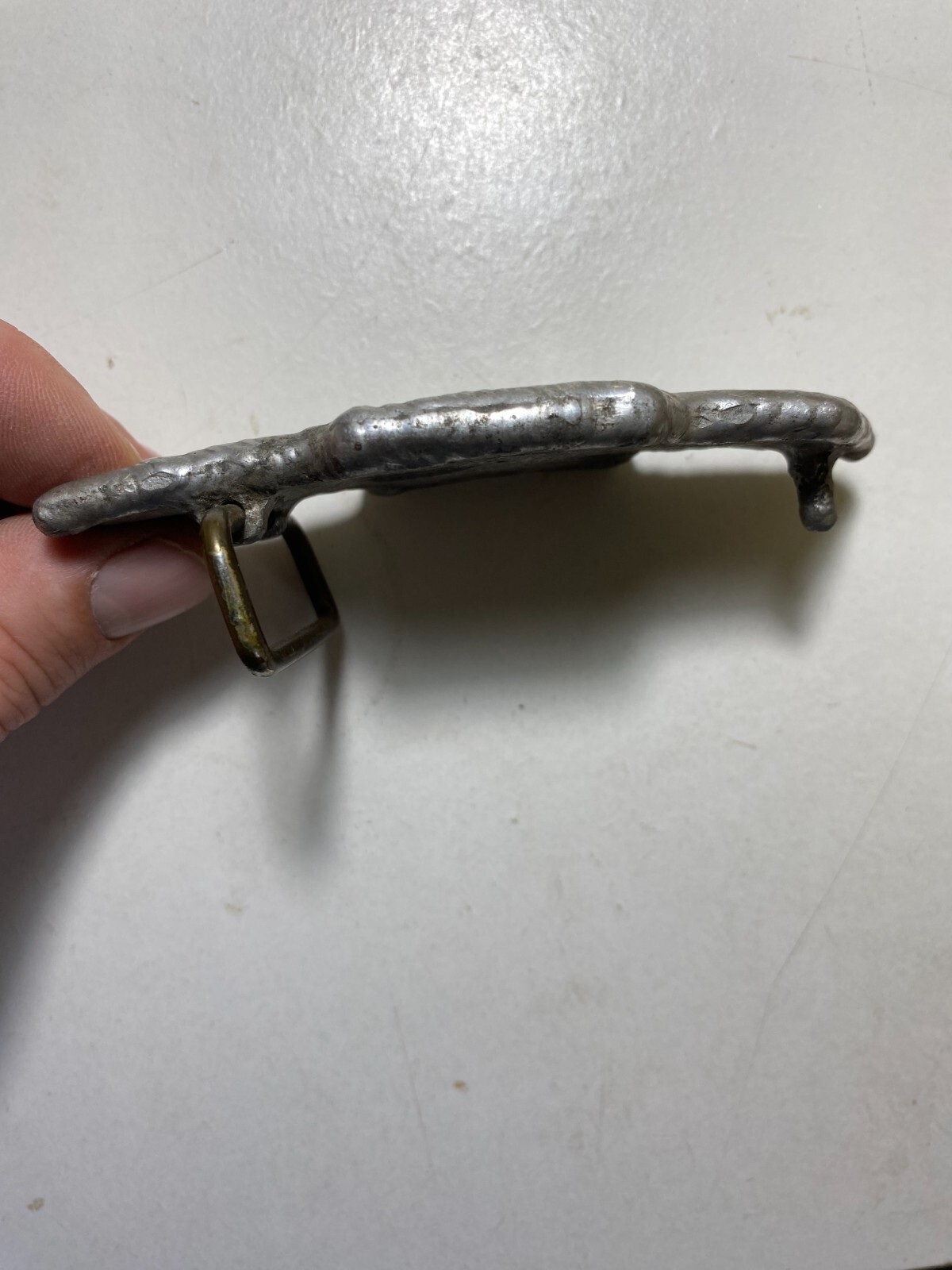 Chevrolet Chevy 350 Bow Tie Metal Custom Made Belt Buckle