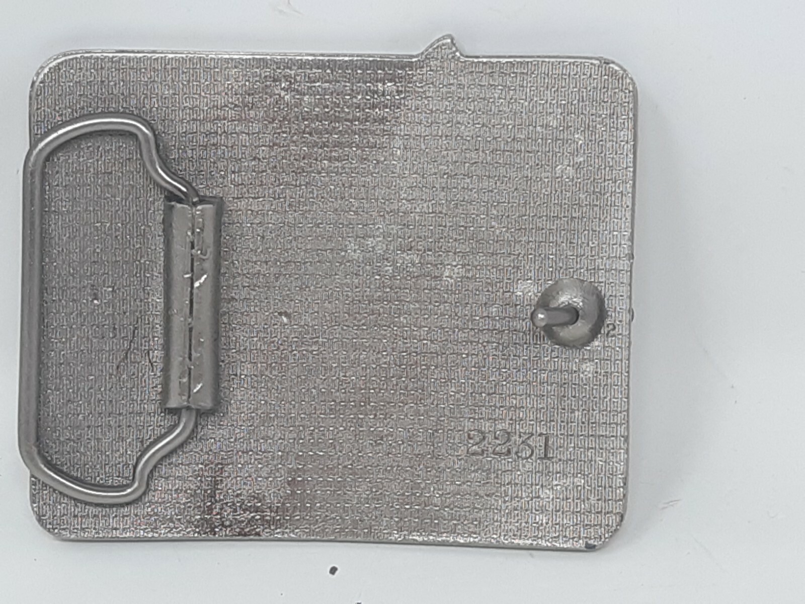 I&rsquo;d Rather Be Hunting Flying Goose Vintage Silver Tone Belt Buckle