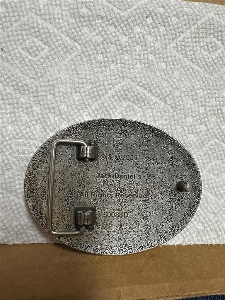 2005 Jack Daniels Old No. 7 Belt Buckle