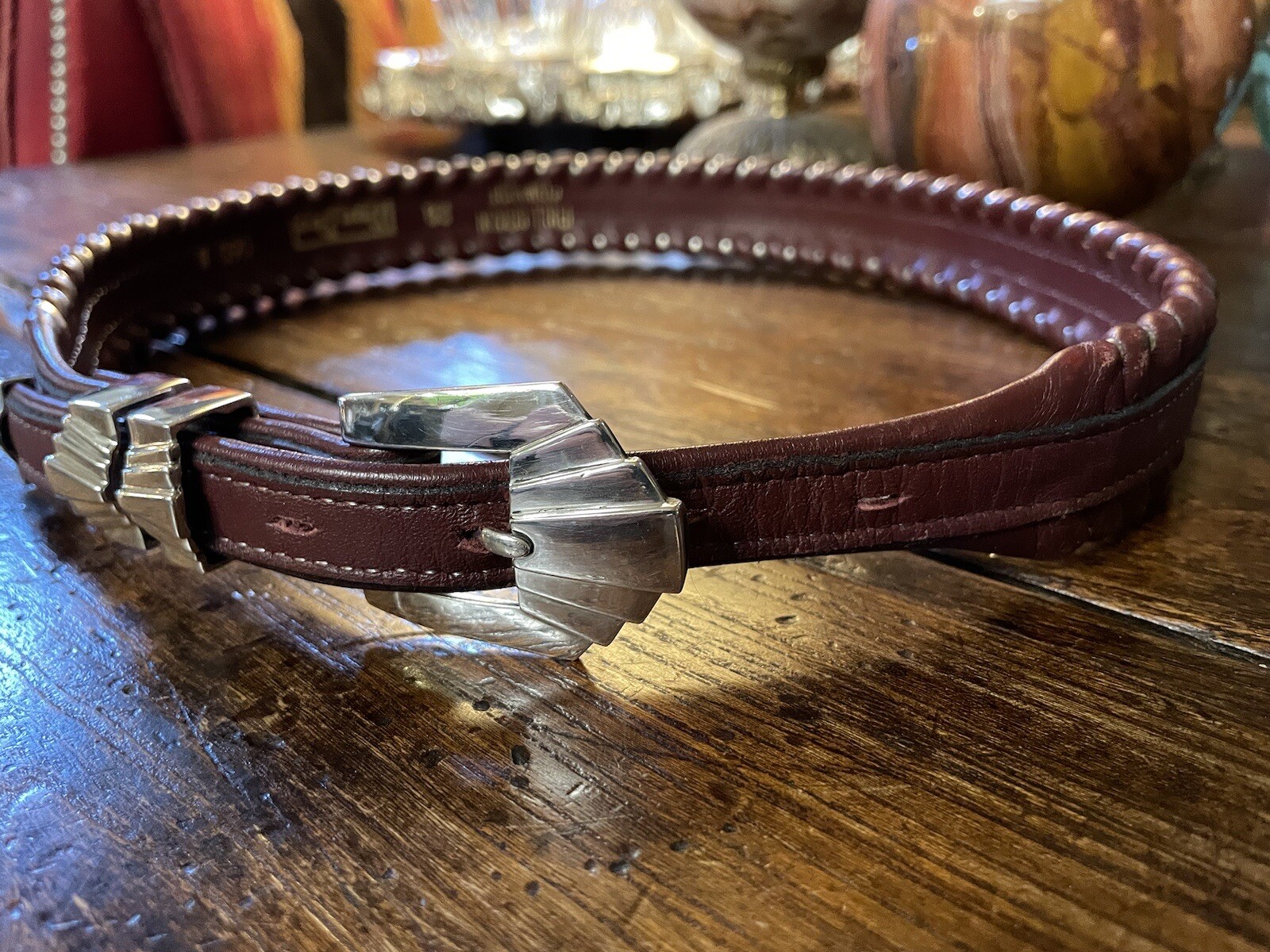 Alexander James Reid Style Sterling Silver Belt Buckle 27-29-1.25-.75🐂✅